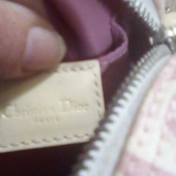 Dior Pink Crossbody Bag rare vintage - Picture 9 of 12
